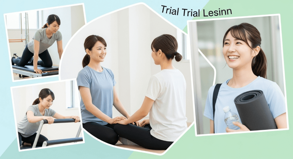 ピラティスのレッスン風景